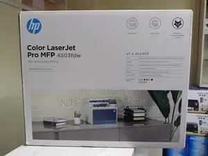 >><Hp Color Laserjet Pro MFP M4303fdw Printer, Print,