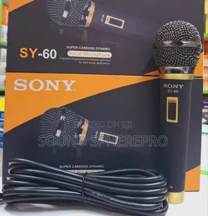 Sony Sy-60 Corded Microphone
