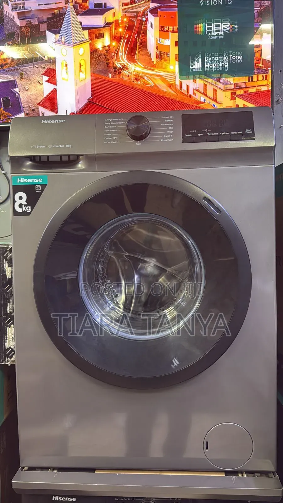 Hisense 8kgs Front Load Automatic Washer