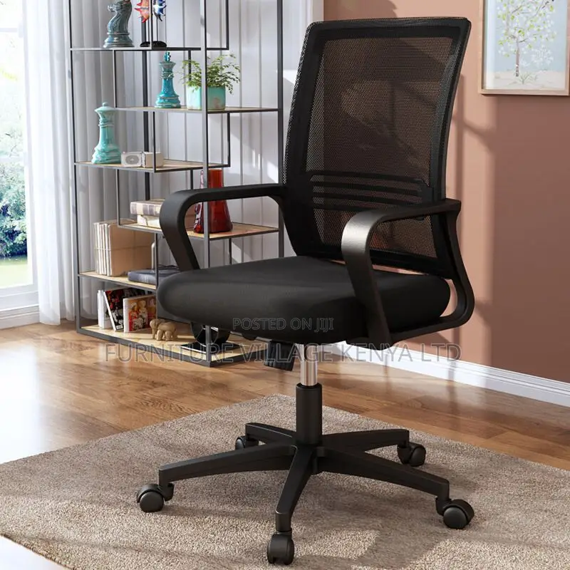 Study Chair With Lumbar Support, Tilt Lock