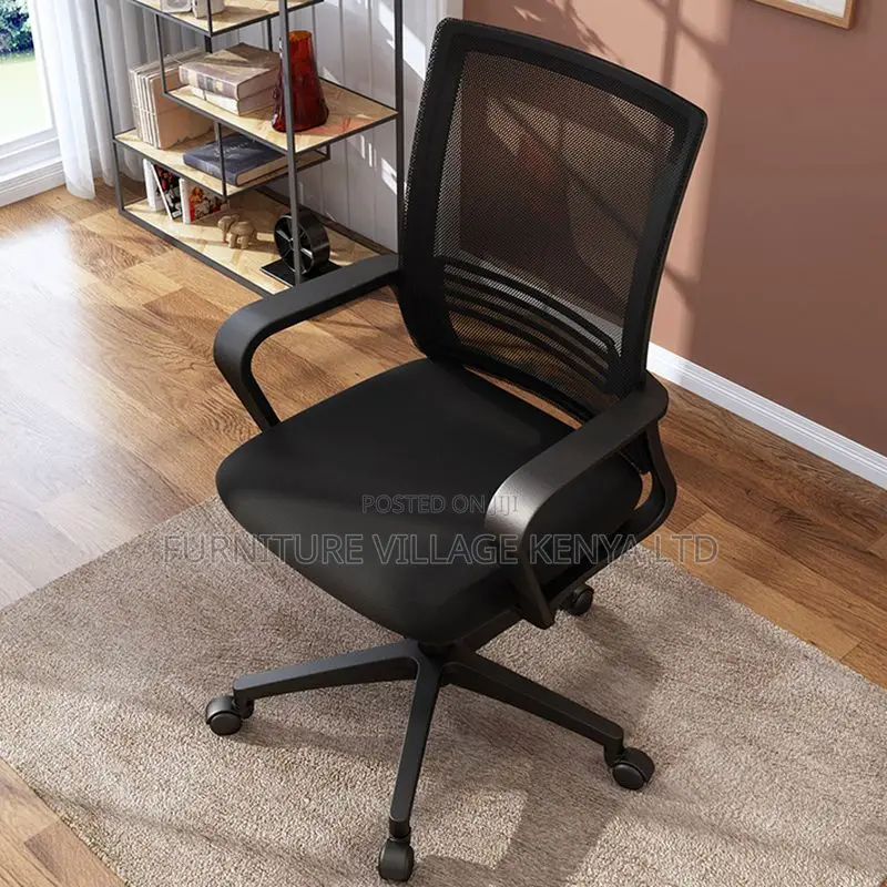 Study Chair With Lumbar Support, Tilt Lock
