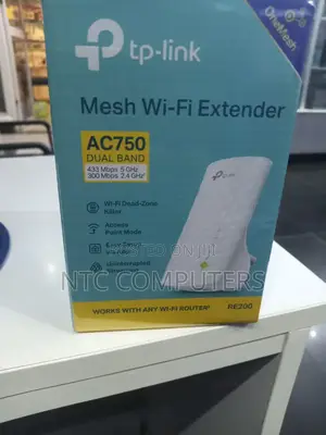 Tp-Link Re200 Ac750 Mesh Wi-Fi Range Extender