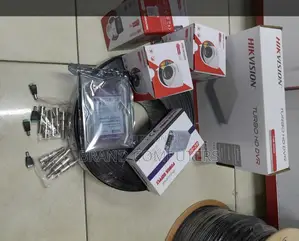 Hikvision 4 Cameras Complete Package Full Colour at Night
