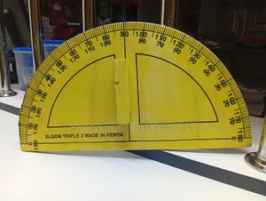 Blackboard Protractor 180 Degrees-Wooden