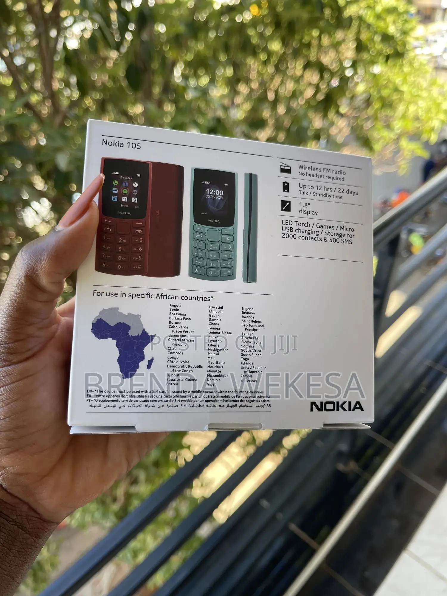 New Nokia 105 Black