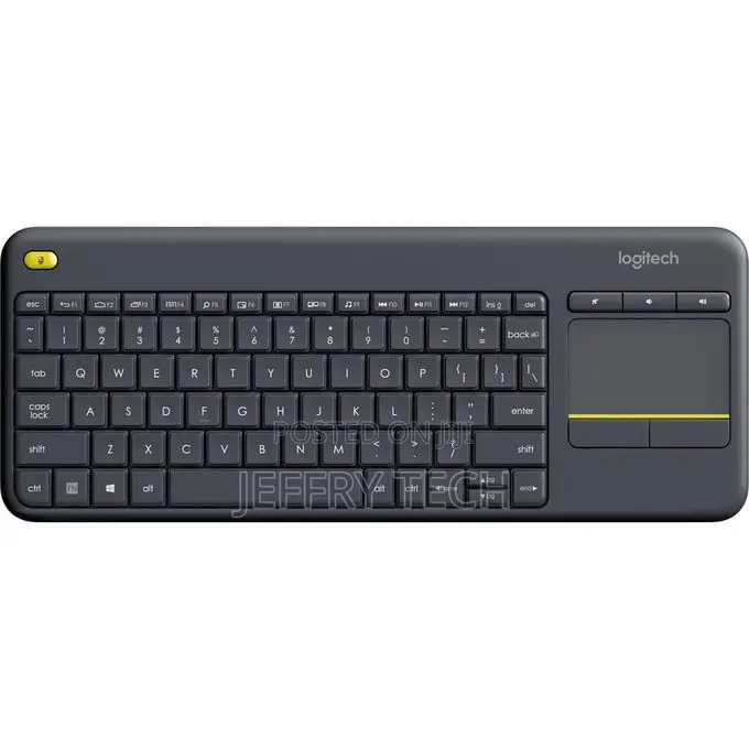 Logitech Wireless Touch Keyboard Plus - Black