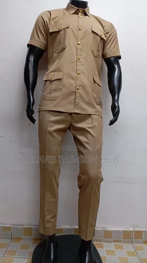 Men Beidge Ribbon Kaunda Suit