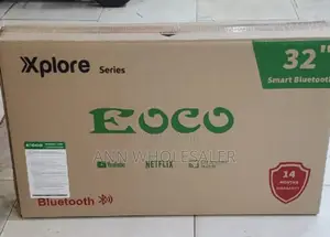 New Arrival 32 Inches Ecco Smart Android Tv With Bluetooth