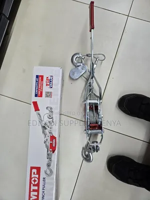 Hand Cable Puller Emtop 4 Ton Hand Winch Double Ratcheting