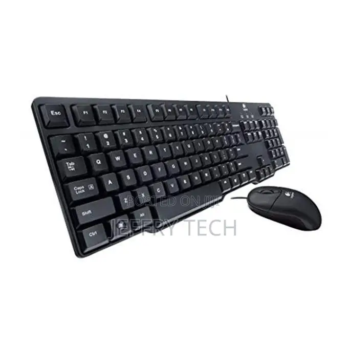 Logitech Mk100 Wired Keyboard and Mouse Combo