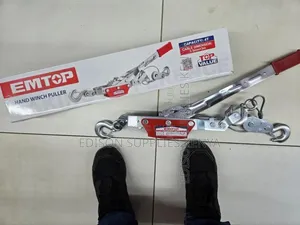 Hand Cable Puller Emtop 4 Ton Hand Winch Double Ratcheting