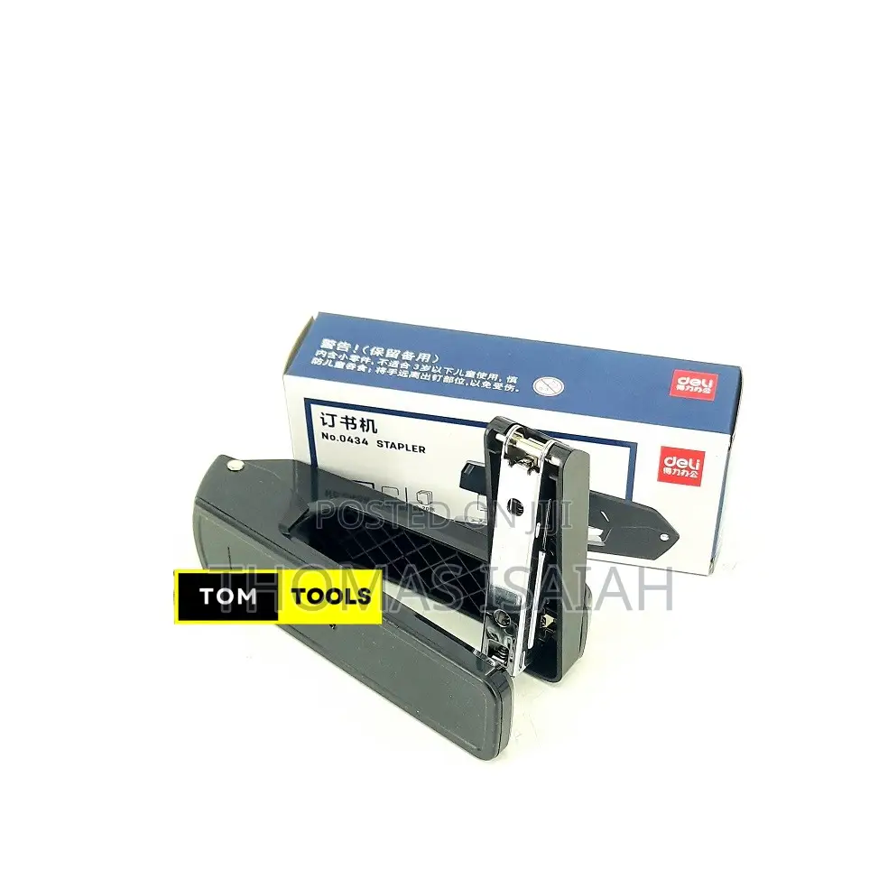 Deli 360° Rotatable Swivel Stapler