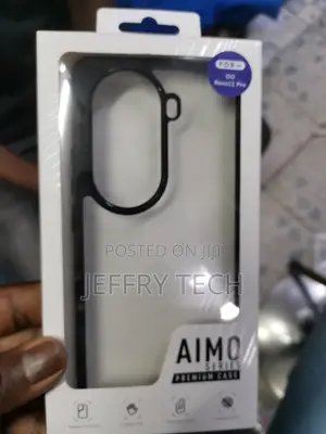 Aestmo Back Cover for Oppo Reno 11 Pro 5g (Black, Dual Prot