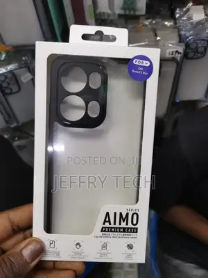 Aestmo Back Cover for Oppo Reno13 Pro 5g (Black, Dual Protec
