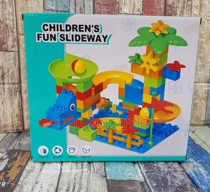 Kids Lego Blocks Slide Ways
