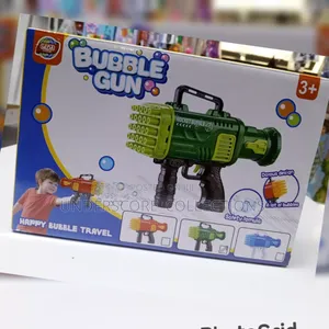 25-Hole Battery-Powered Bubble Gun