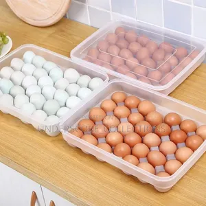 34pcs Capacity Eggs Storage Container With Lid