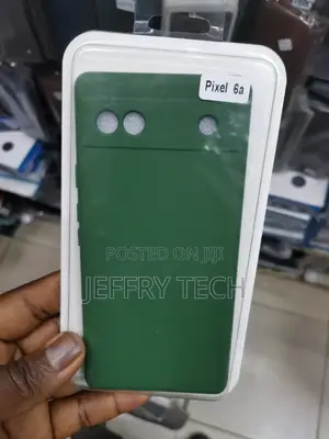 Sprig Silicone Back Cover for Google Pixel 6a (Green Silicon