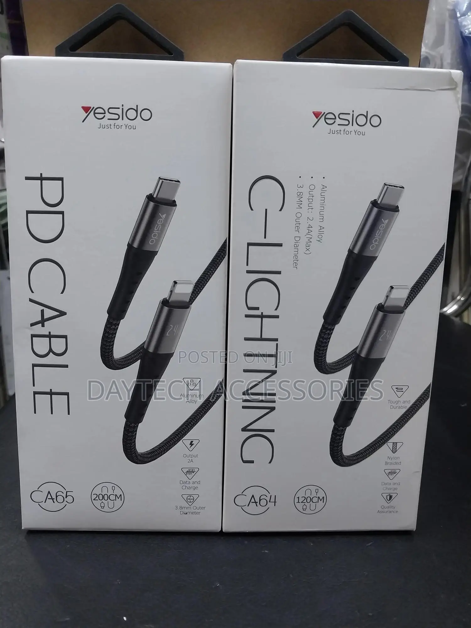 Yesido Type-C to Lightning Charging Cable and Data Transfer