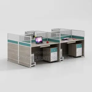 Workstations:4-Way Modular Adaptable Office Workstation