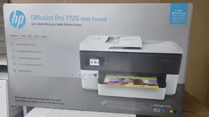 Hp Officejet Pro 7720 Wide Format All-in-One Printer Print,