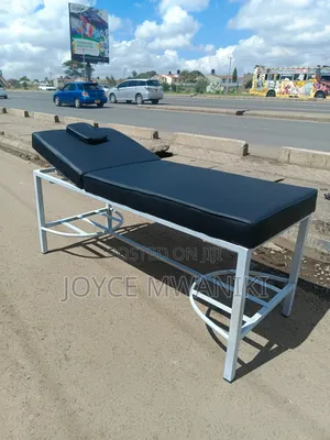 High Quality, Massage Bed, White and Black