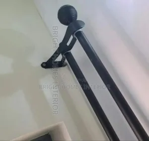 Strong Jua Kali Rod Holds Heavy Curtains