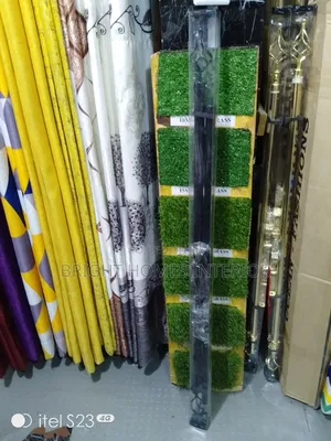 Adjustable Rod 2m Double Black Curtain Rod Available