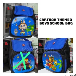 Cartoon Themed School Backpack