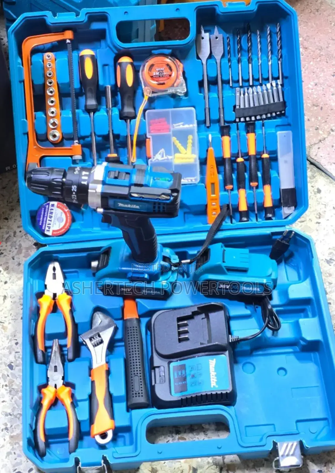 Makita Toolset 108pcs/Makita Cordless Drill