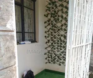 Balcony Wall With Stretchable Green Fences