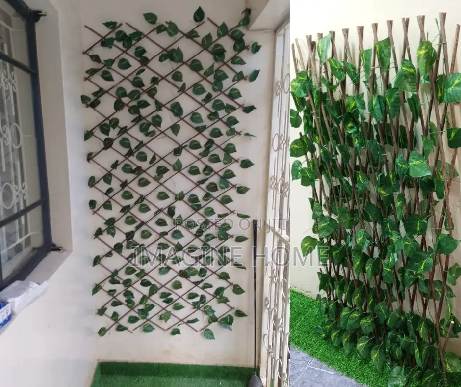 Wall Balcony Artificial Green Fences Expandable