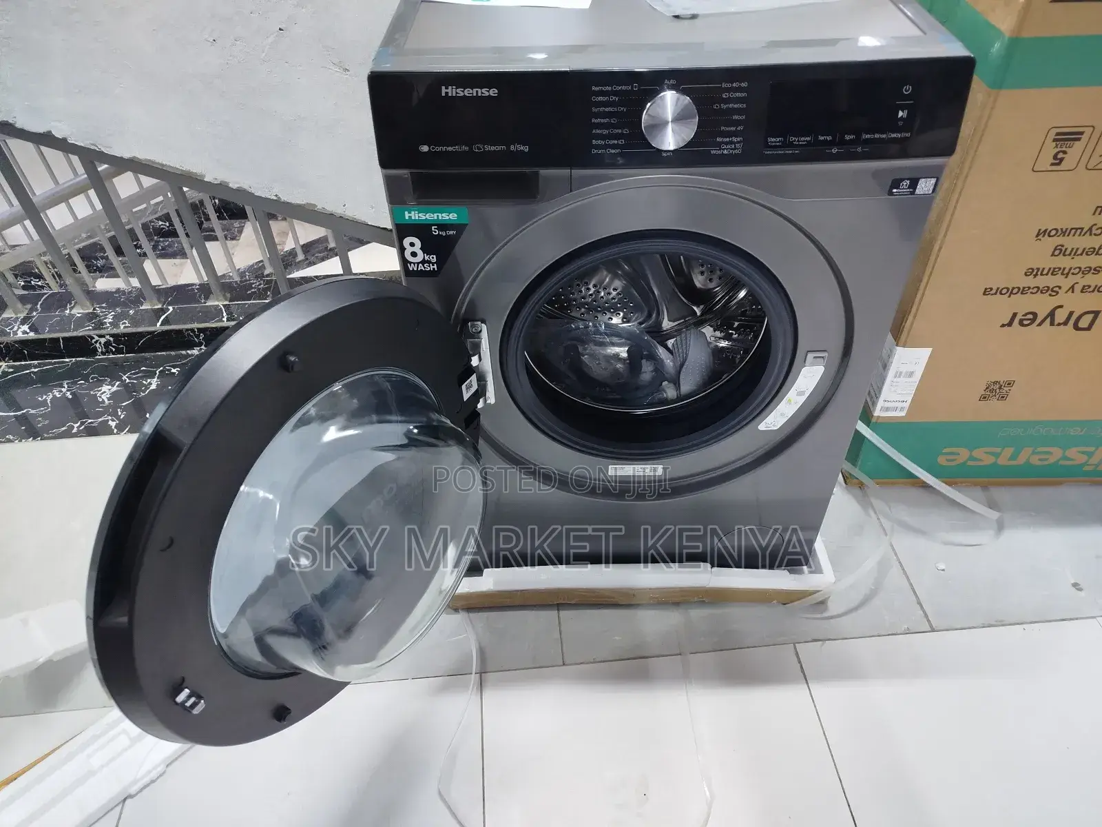 Hisense 8/5 Kg Front Load Washing Machine Wd3s8043bt