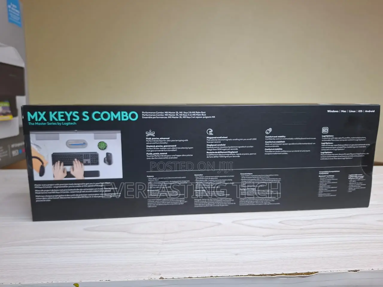 Logitech Mx Keys S Combo - Wireless Keyboard and Mouse