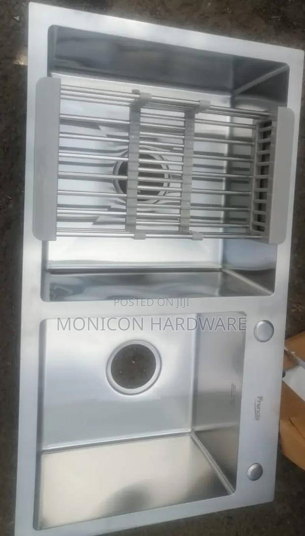Heavy Duty Double Bowl Kitchen Sinks Available - main view