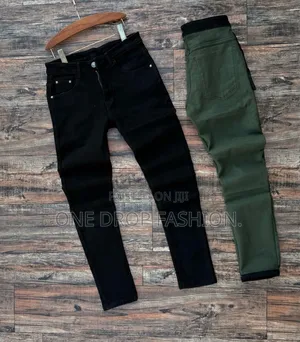 Black Pure Plain Jeans