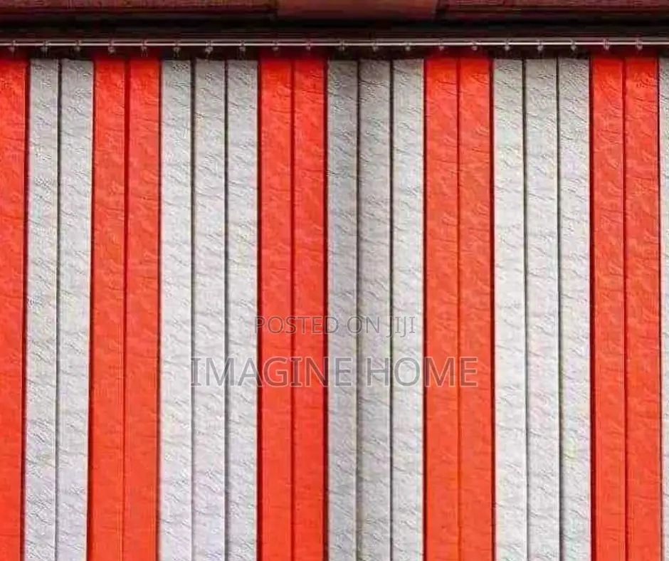 Pink Mixed Colors Verticle Blinds Window Blinds