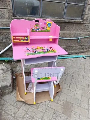 Pink Kid Desk