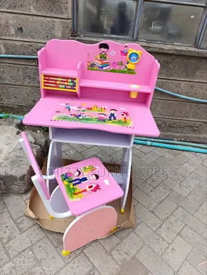 Pink Kid Desk