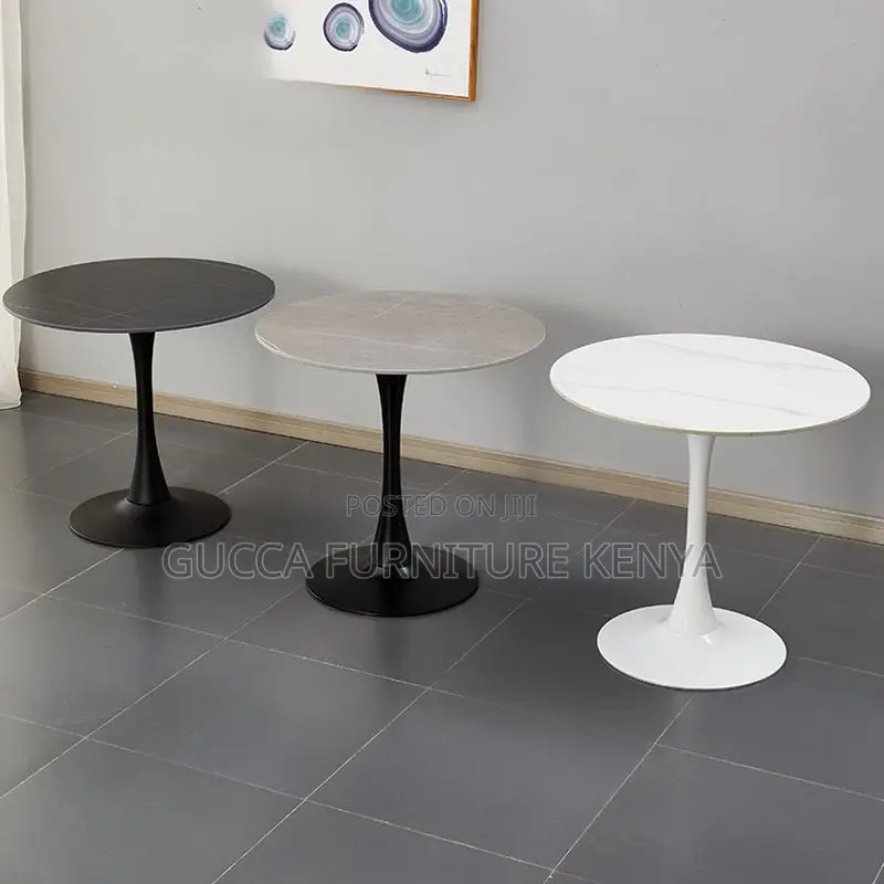 Dining Tables: Orbicular Fixed Dining Table for Office