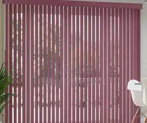 Pink Vertical Blinds Window Blinds