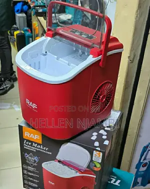 Raf Ice Cube Maker (Red)
12kgs /24hours Machine