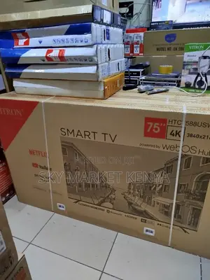 Vitron 75′′ Inch Smart HDR Webos Bluetooth, Dolby Audio