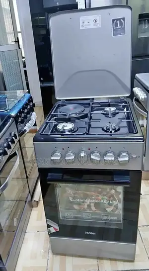 Haier 50by60 Full Gas Cooker(Silver)