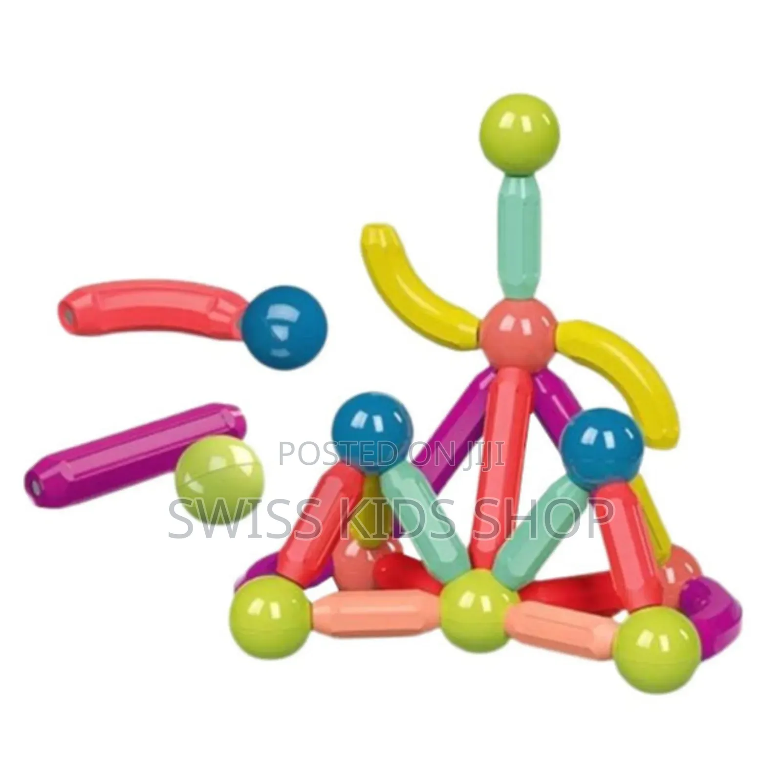 64 PCS Magnetic Building Blocks