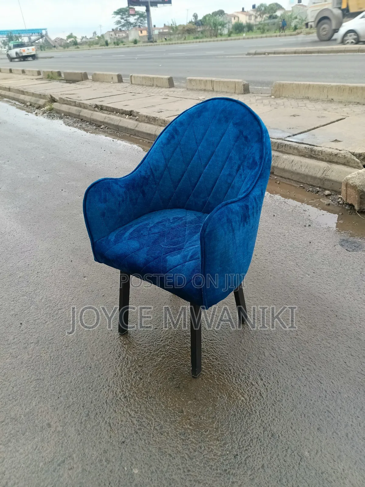 Dinning Seat, Restaurant or Spa Seat, Blue 