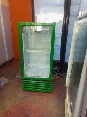 Green in Colour Smaller Size Display Fridge