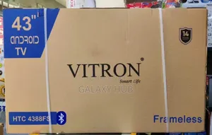 Vitron 43 Smart Tv Android Frameless With Bt