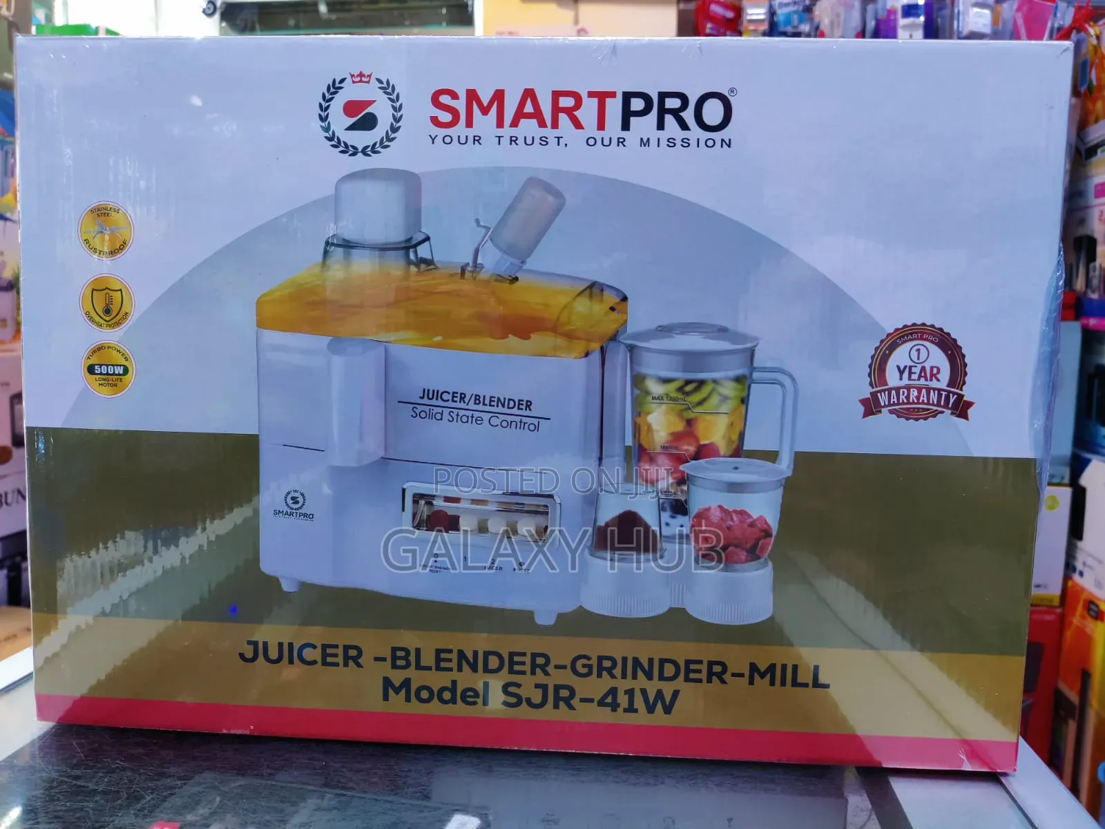 Smartpro 4in1 Juicer/Blender/Mincer/Grinder