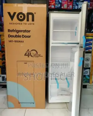 Von 334litres Fridge Double Door